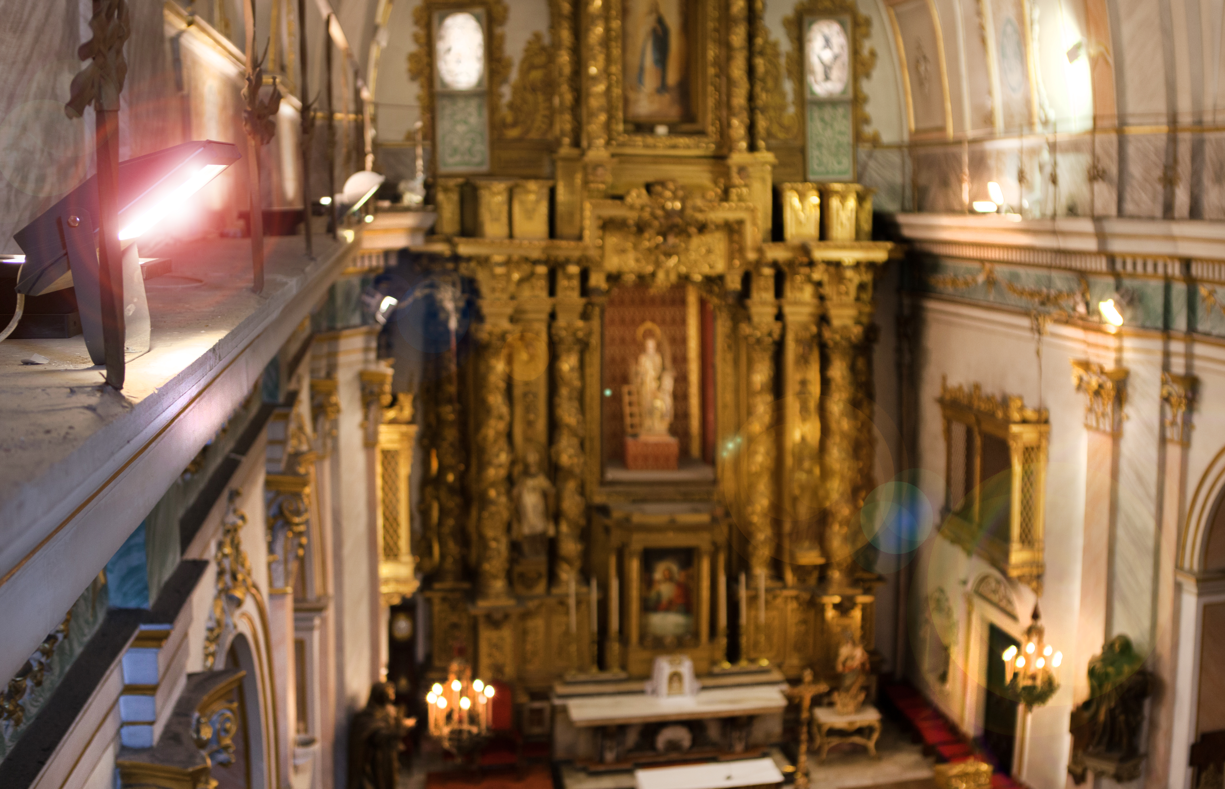 Iluminación Iglesia San lorenzo, padres franciscanos. Valencia. 4