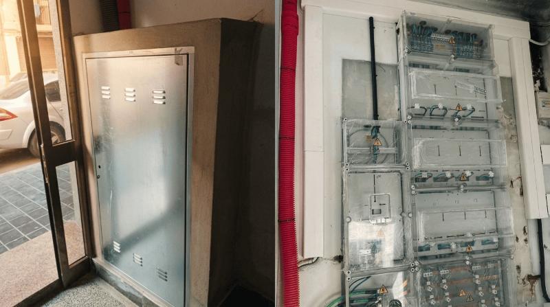 Actualizacion de instalaciones electricas de enlace en comunidad de propietarios de Valencia